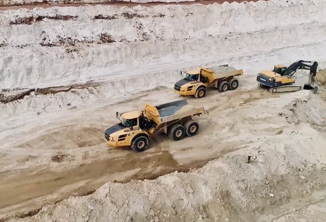 Volvo FMX в карьерах Донецкой области
